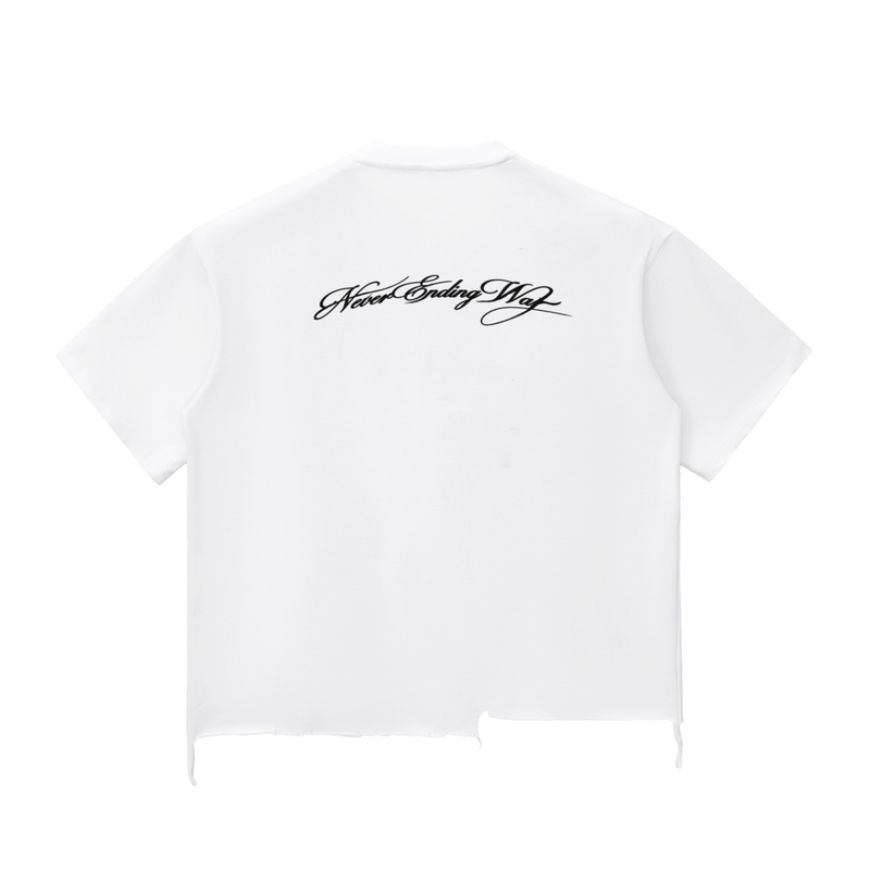 Eyes Never Lie Boxy Distressed T